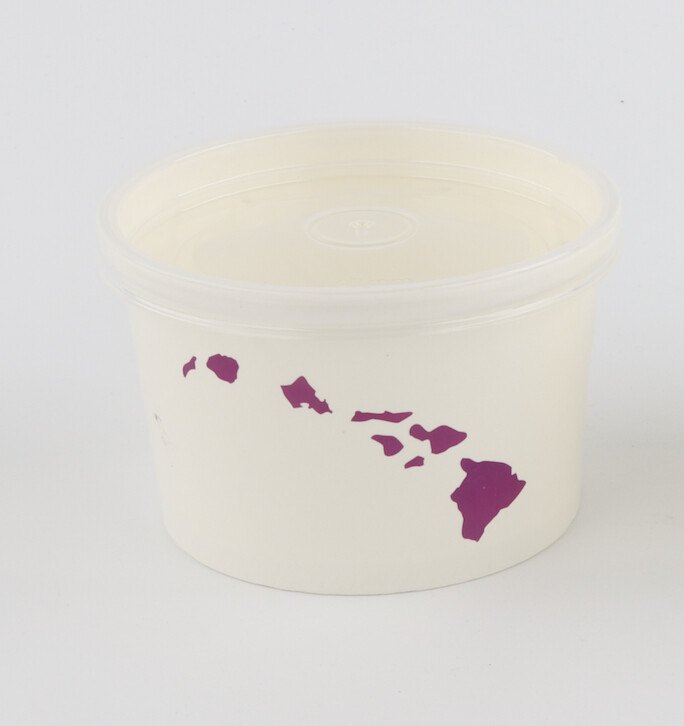 Flat Lid for Ice Cream Bowl (500 pc per box)