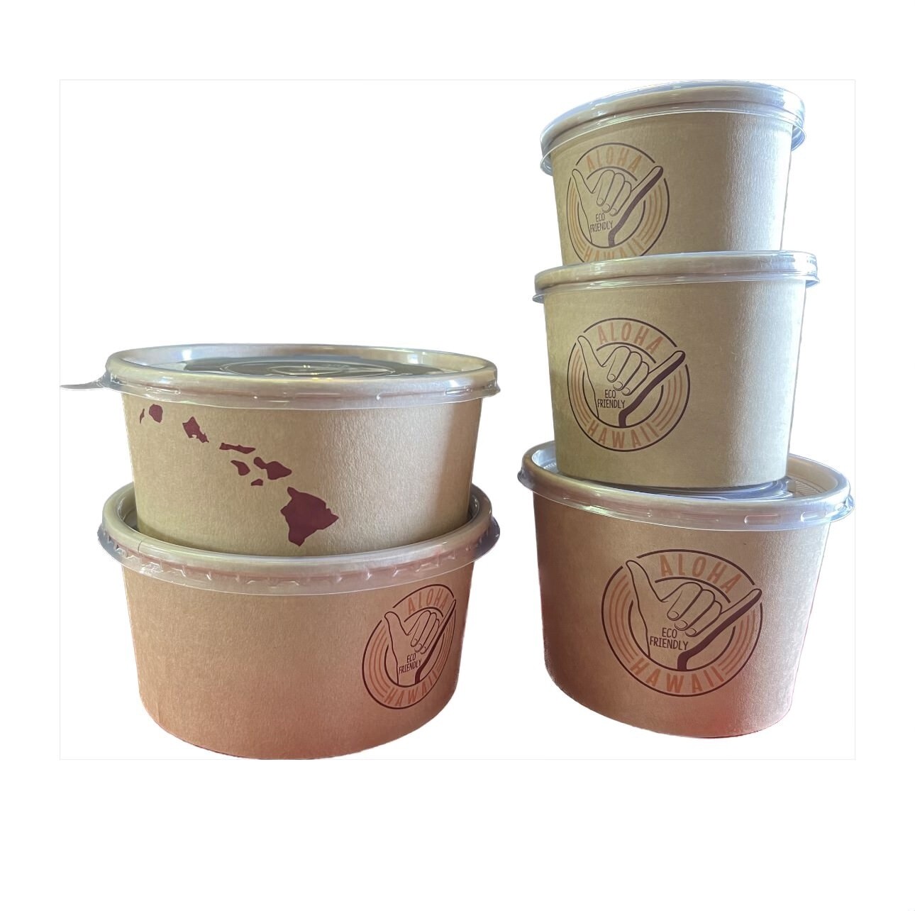 Kraft Paper Hot Soup Bowl (Brown) (500 pc per box)