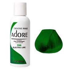 Adore Semi Permanent Hair Color - Electric Lime - 164