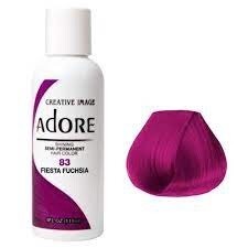 Adore Semi Permanent Hair Color - Fiesta Fuchsia - 83
