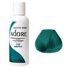 Adore Semi Permanent Hair Color - Emerald - 168