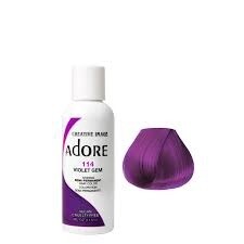 Adore Semi Permanent Hair Color - Violet Gem - 114