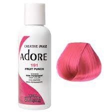 Adore Semi Permanent Hair Color - Fruit Punch - 191