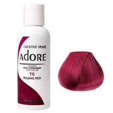 Adore Semi Permanent Hair Color - Raging Red - 70