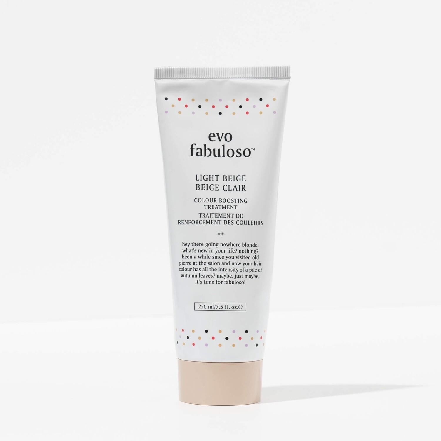 Fabuloso Light Beige Colour Boosting Treatment 220ml tube