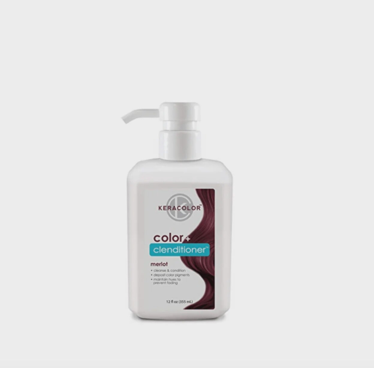 Keracolor Colour + Clenditioner Merlot - 355 mL