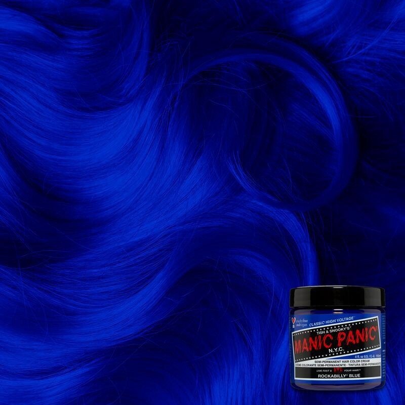Manic Panic Rockabilly Blue Classic Creme
