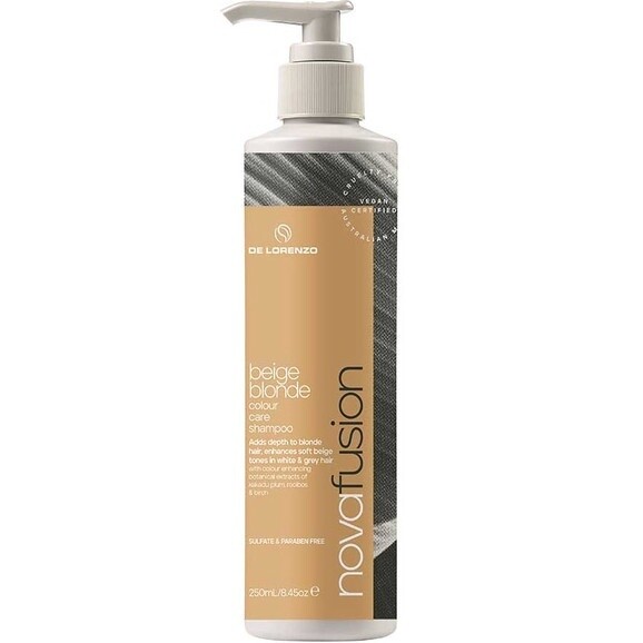 De Lorenzo Novafusion Beige Blonde Shampoo 250mL
