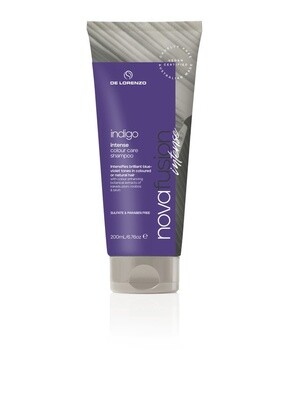 De Lorenzo Novafusion Intense Indigo Shampoo 200mL