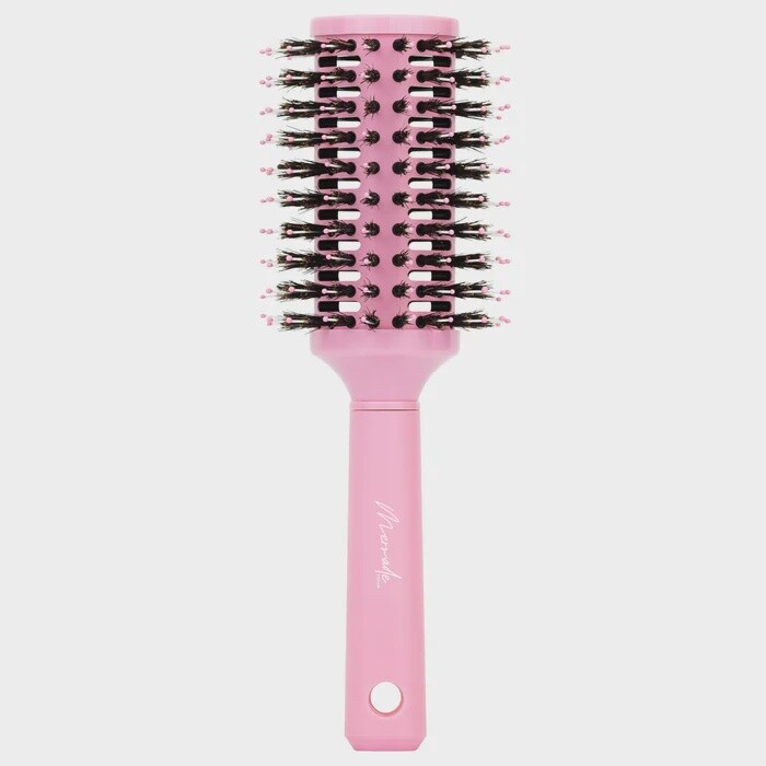 Mermade Maxi Round Brush Pink