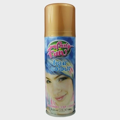 Party Fun Hair Colour Gold
