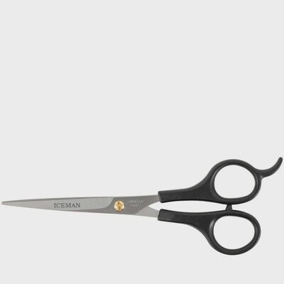 Iceman Salon Pro Black Handle 6&quot; Scissor