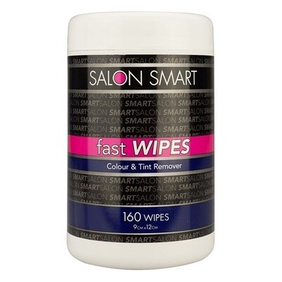 Salon Smart Fast Wipes Colour &amp; Tint Remover 160 Wipes