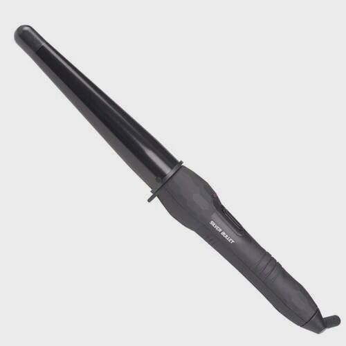 Silver Bullet City Chic Large Ceramic Conical Curling Iron Black - 19mm-32mm