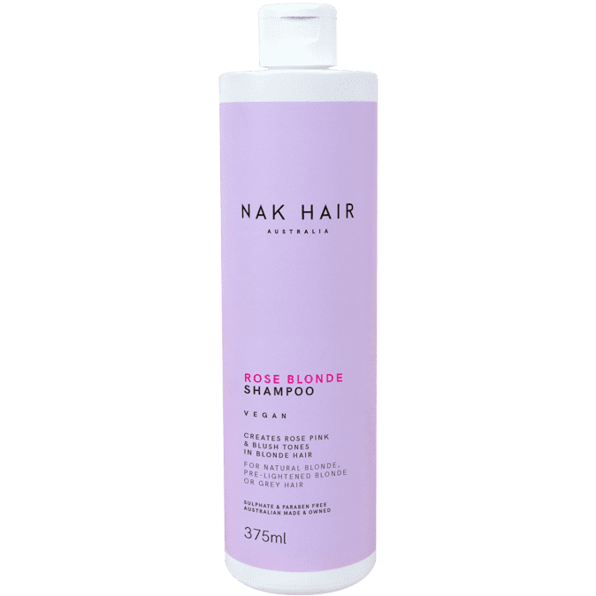 NAK Rose Blonde Shampoo 375mL