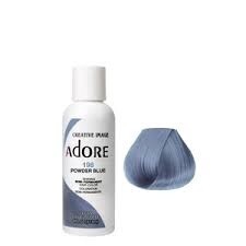 Adore Semi permanent hair color - powder blue 198