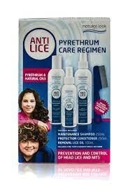 natural look anti lice pyrethrum care regimen