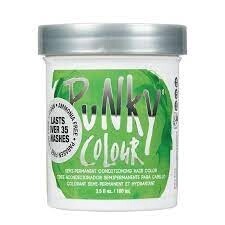 PUNKY COLOUR, SEMI-PERMANENT CONDITIONING HAIR COLOR, SPRING GREEN,100ML