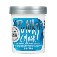 PUNKY COLOUR, SEMI-PERMANENT CONDITIONING HAIR COLOR, LAGOON BLUE,100ml