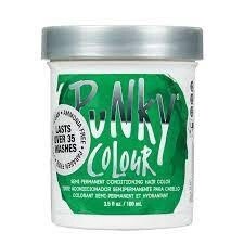 PUNKY COLOUR, SEMI-PERMANENT CONDITIONING HAIR COLOR, APPLE GREEN, 100MLS