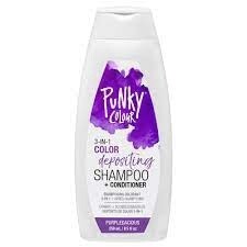PUNKY COLOUR -3-IN-1 COLOR DEPOSITING SHAMPOO + CONDITIONER - PURPLEDACIOUS