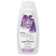 PUNKY COLOUR GET THE YELLOW OUT: SHAMPOO FOR BLONDE/SILVER HAIR - COOLICIOUS