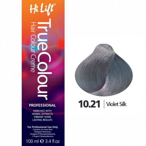 Hi Lift True Colour Permanent Hair Color Cream 10.21 Violet 100mls