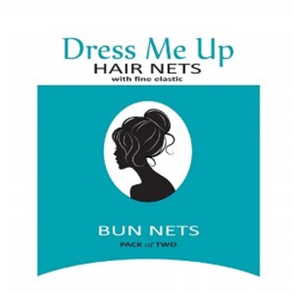 Dress Me Up Bun Net 2pc Dark Brown