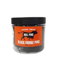 Bull Pins - Strong Hold  Fringe Pins Black 45mm 150g