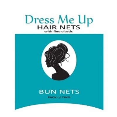 Dress Me Up Bun Nets; Black