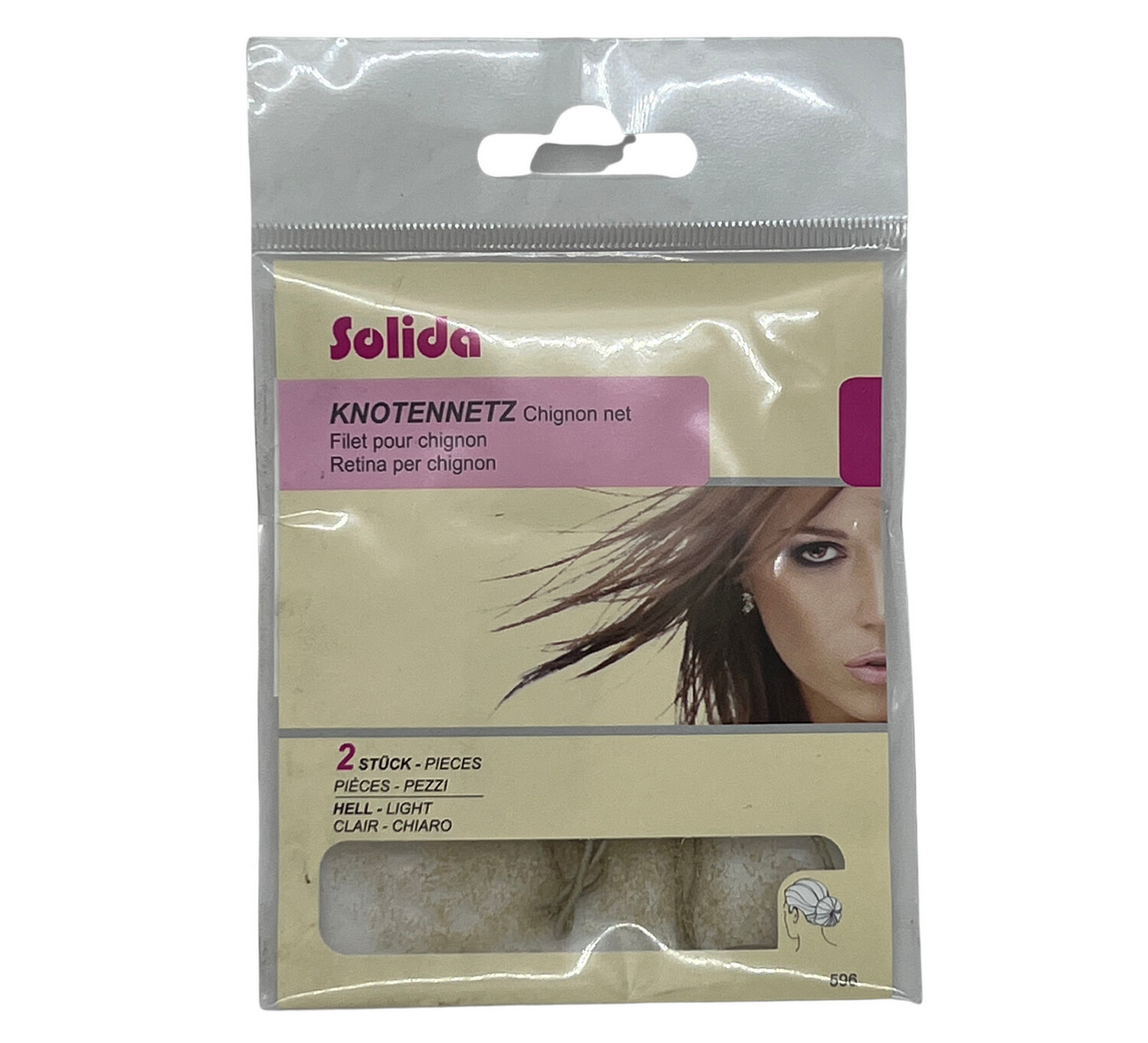 Solida Chignon Net Light 2pc