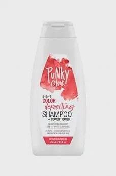 PUNKY COLOUR 3-IN-1 COLOR DEPOSITING SHAMPOO + CONDITIONER - CORALUSTROUS