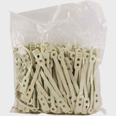 HairFX perm rubber 50pcs flat long