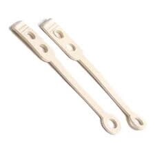 HairFX perm rubber 100pcs flat long