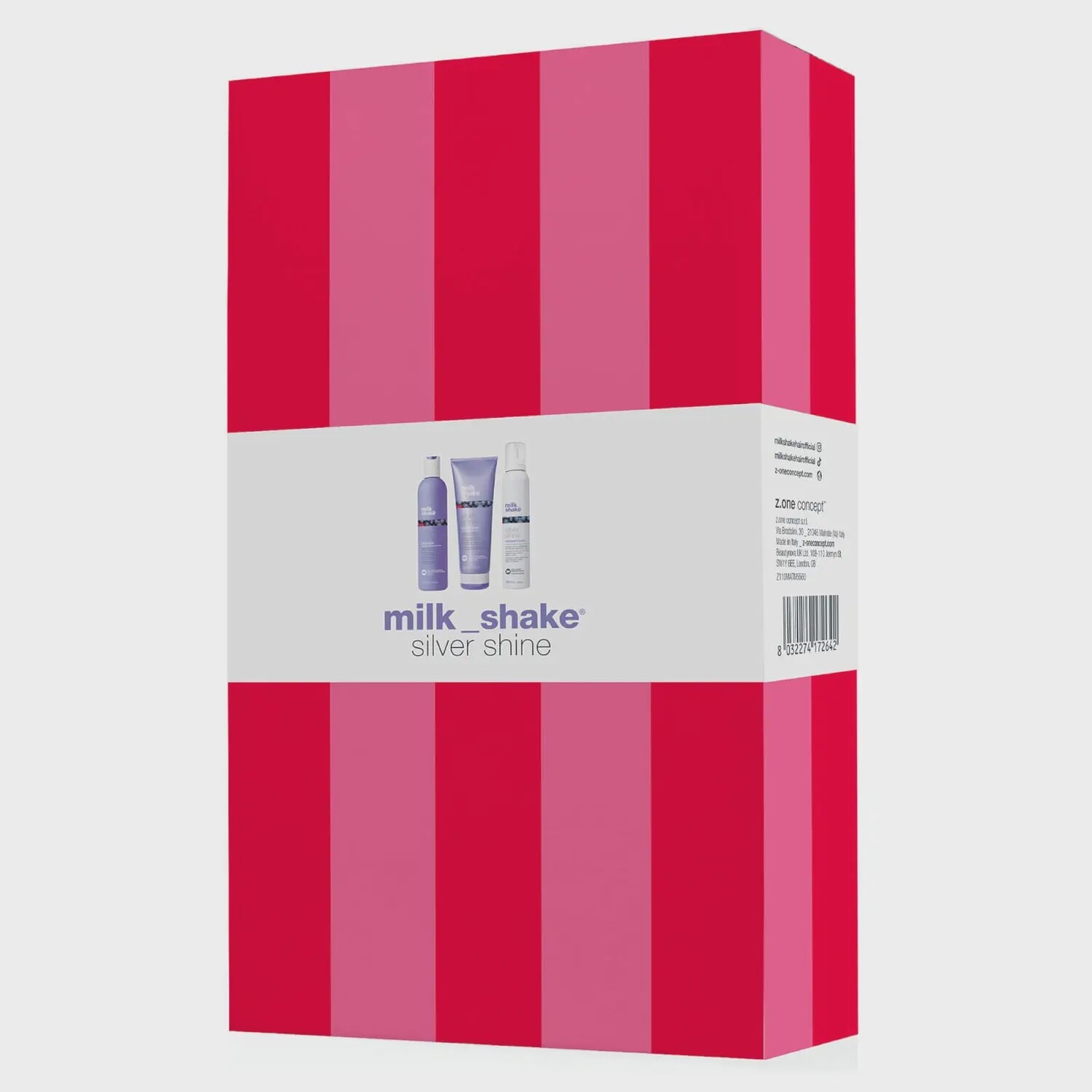 MILKSHAKE silver shine trio pack