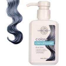 KeraColor Color + Clenditioner Silver Blue 355ml