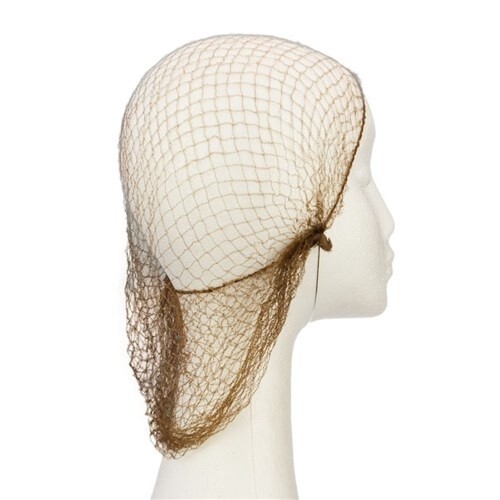 Dress me up hair nets slumber nets light brown