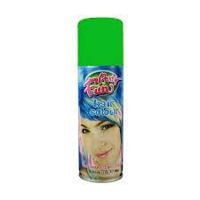 Party fun hair colour green
