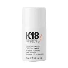 K18 leave in molecular repair hair mask 15ml