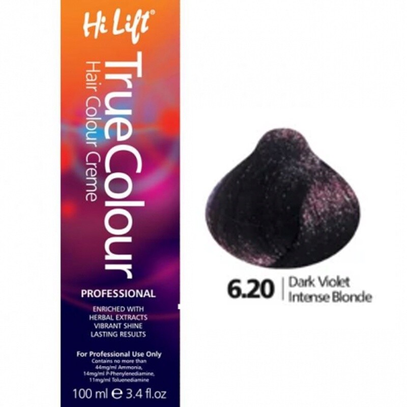 True Colour 6.20 Dark Violet Intense Blonde 100ml