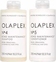 OLAPLEX BOND MAINTENANCE NO.4 SHAMPOO AND NO.5 CONDITIONER 250ML DUO PACK