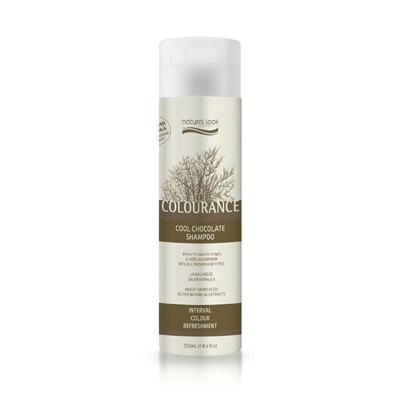 Natural Look Colourance Cool Chocolate Shampoo 250ml