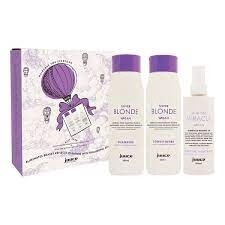 Juuce silver blonde trio gift pack