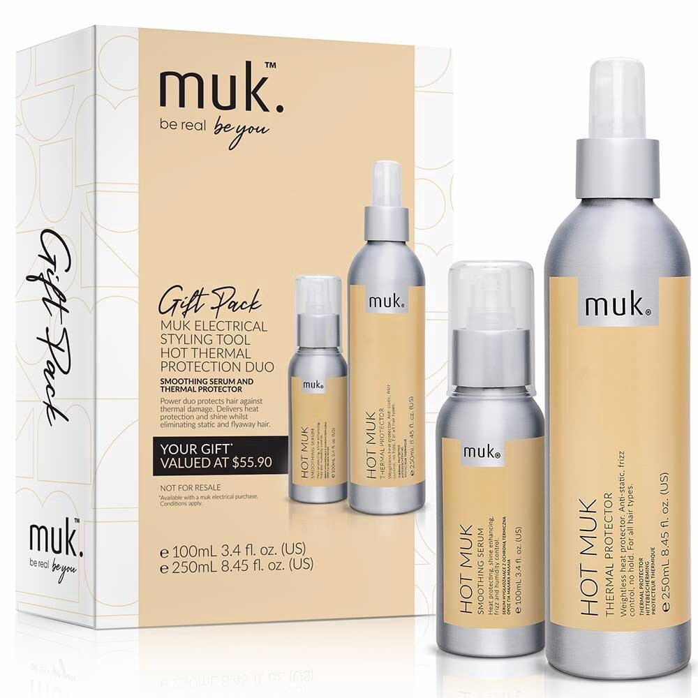 Muk electrical styling tool hot thermal protection duo pack