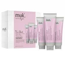 Muk deep muk ultra soft trio travel pack 100mls