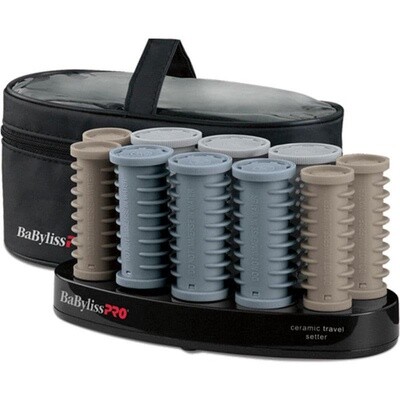 BaByliss PRO Ceramic Travel Setter Roller Set - 10PC