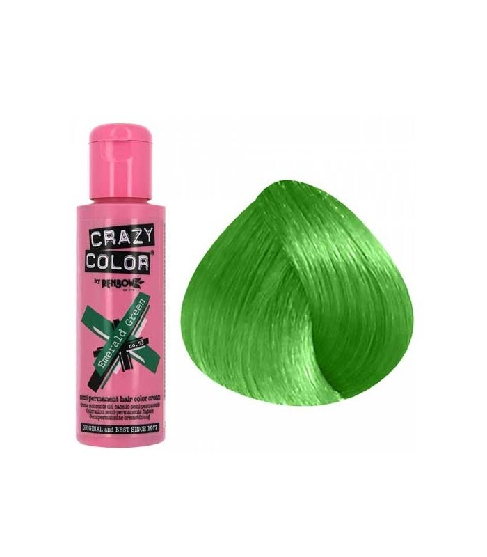 Crazy color - Emerald Green no. 53