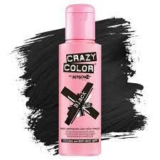 Crazy color- black 030