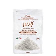 Hi Lift Powder Bleach White Pouch