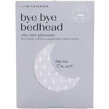 LEMON LAVENDER Bye Bye Bedhead  Pillow Case